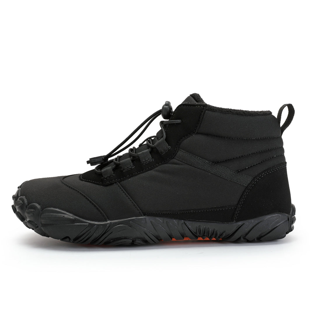 Unisex nan knöchelhoher Winter-Explorer-Boot mit Fleecefutter, Schnellzug-Schnürung und rutschfester Multiterrain-Sohle R&B