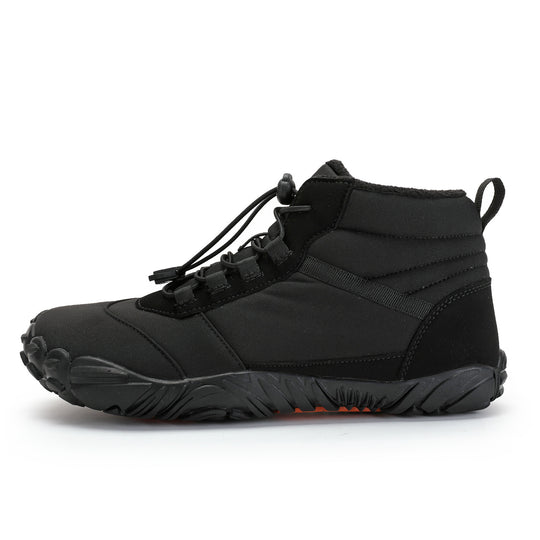 Unisex nan knöchelhoher Winter-Explorer-Boot mit Fleecefutter, Schnellzug-Schnürung und rutschfester Multiterrain-Sohle R&B