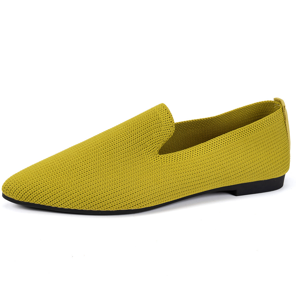 Damen Ballerinas mit kreativem Hahnentrittmuster und flexiblem Fußbett R&B