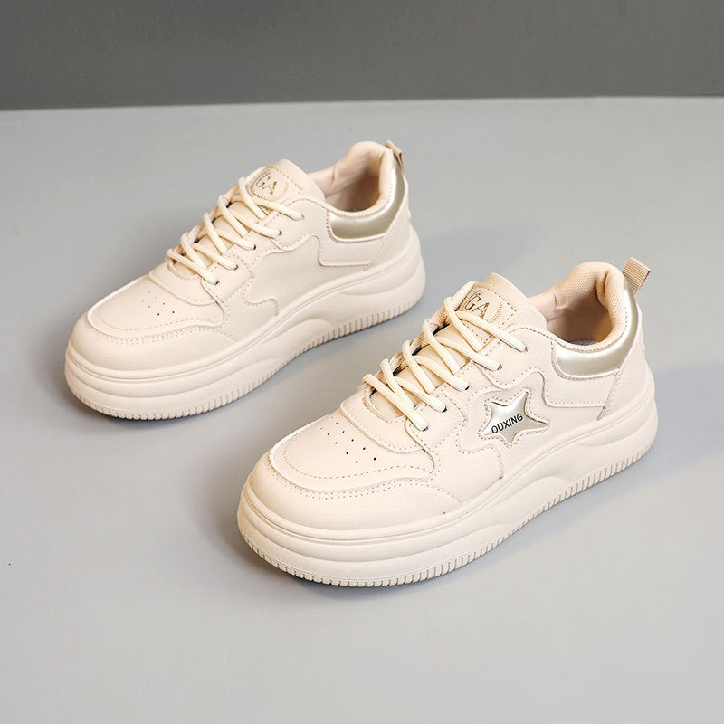 Damen modische Sneakers mit dämpfendem Laufprofil und atmungsaktiver Mesh-Oberfläche R&B