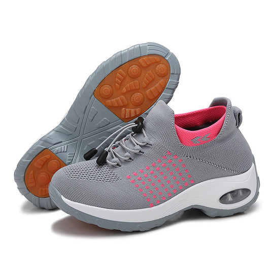Damen Luftdurchlässige Laufschuhe mit dämpfendem Air-Cushion-System R&B