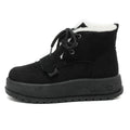 Damen modische gefütterte Winterstiefel mit rutschfester Sohle R&B