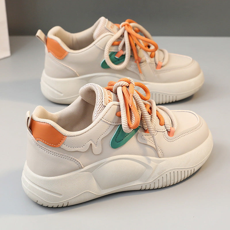 Damen modische Sneakers mit dämpfenden Eigenschaften und atmungsaktiver Obermaterialstruktur R&B