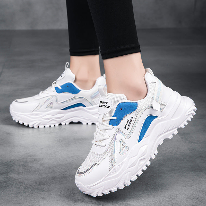 Damen Sportliche Sneakers mit dickem Profil und atmungsaktivem Obermaterial R&B