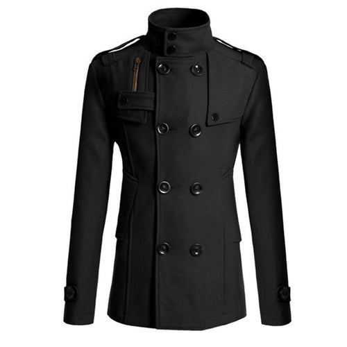 Damen Modischer Trenchcoat mit asymmetrischem Schnitt und praktischen Taschen R&B