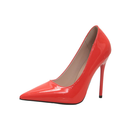 Damen schicke gewölbte Absatzpumps R&B