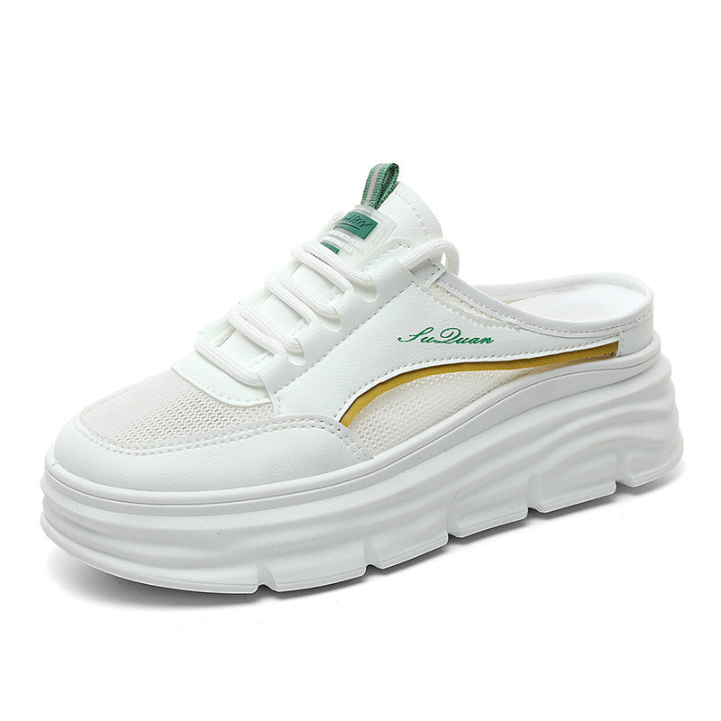 Damen Bequeme Slip-On Sneakers mit dämpfender Sohle und atmungsaktiver Oberfläche R&B