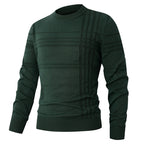 Herren feiner Strickpullover mit strukturiertem Design R&B