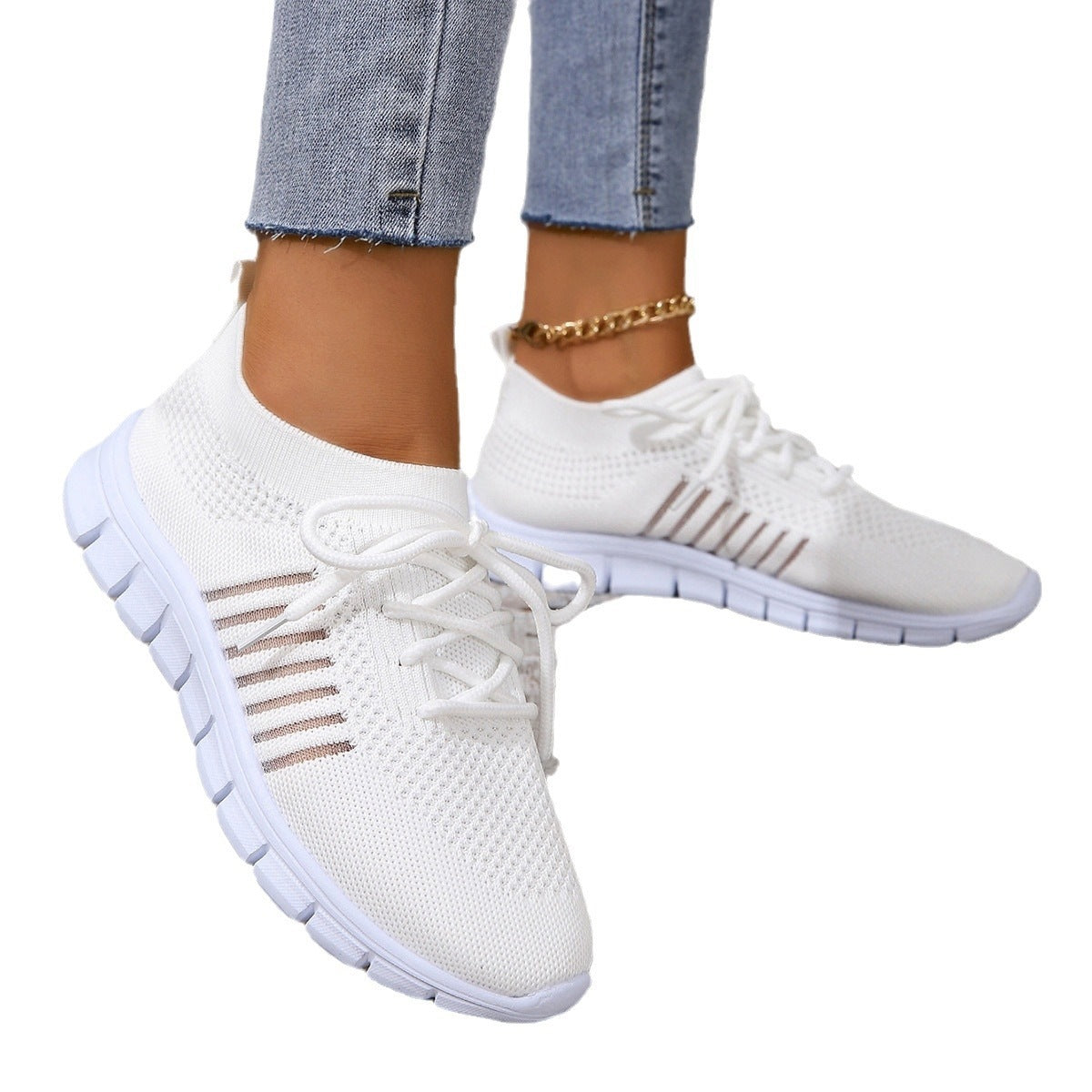 Damen Sportliche und atmungsaktive Sneakers R&B