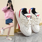 Damen Sportliche Sneakers mit dicker Laufsohle und atmungsaktivem Obermaterial R&B