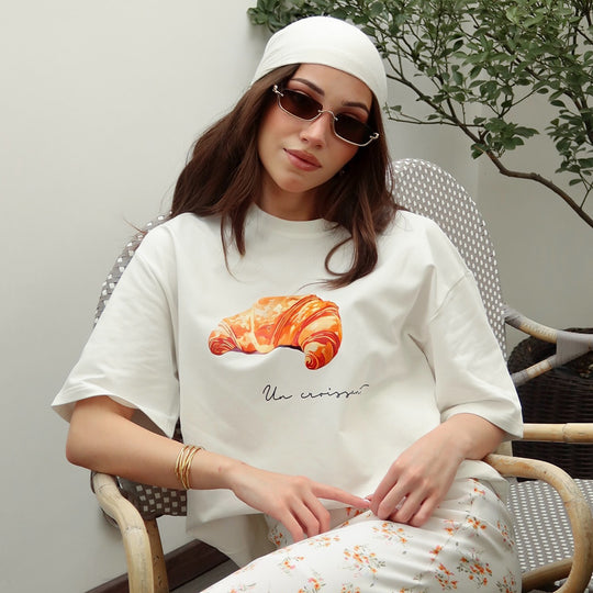 Damen lässiges T-Shirt R&B