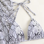 Damen Modisches Bikini-Set mit asymmetrischem Rock R&B