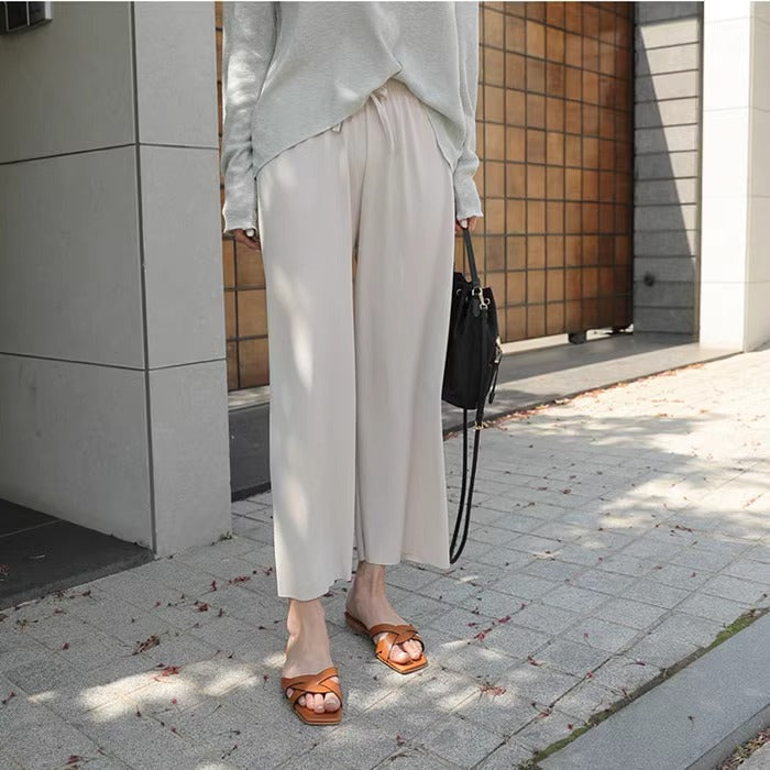 Damen Komfortable Badesandalen mit geflochtenem Riemendesign R&B