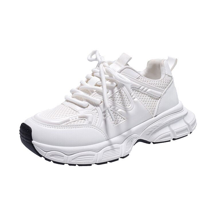 Damen Sportliche Trend Sneaker mit dicker Sohle und atmungsaktivem Obermaterial R&B