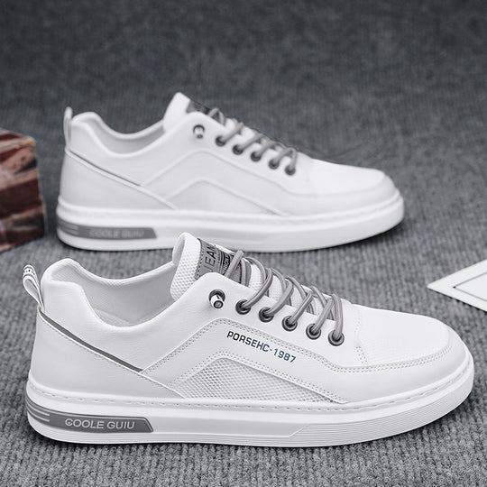 Damen Sportliche Sneakers mit perforierter Oberfläche und gepolsterter Sohle R&B