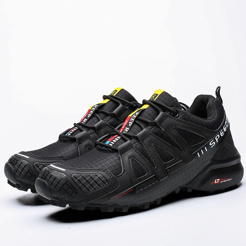 Damen leichte Trailrunning-Schuhe mit wasserdichtem Obermaterial und rutschfester Sohle R&B