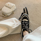 Damen Sportliche Sneakers mit lässigem Design und innovativem Schnürsystem R&B