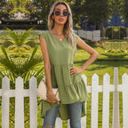 Damen Tunika mit fließendem Schnitt und praktischen Taschen R&B