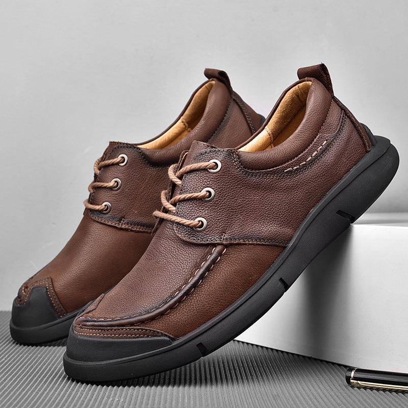 Herren Komfortable Lederschuhe R&B