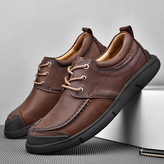 Herren Komfortable Lederschuhe R&B