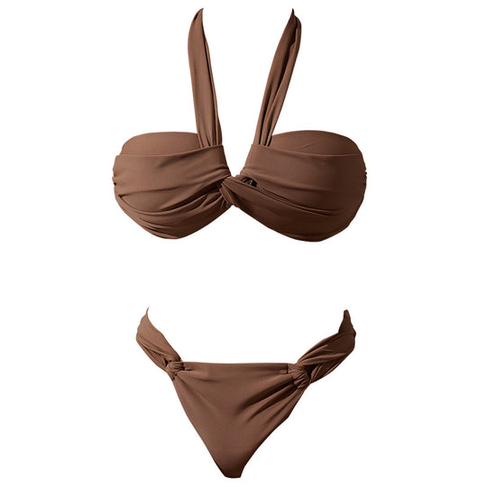 Damen Bandeau-Bikini mit innovativem Wickeldesign R&B