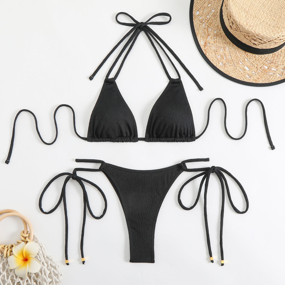 Damen Bikini-Set mit modernem Schnitt und verstellbaren Bändern R&B