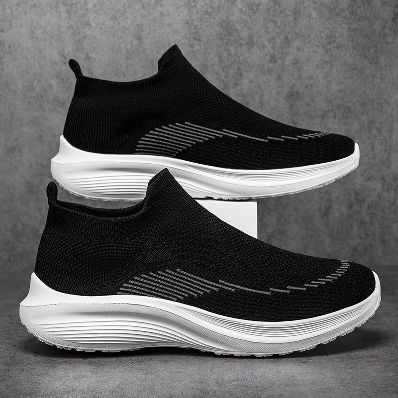Damen Komfortable Slip-On Sneakers mit atmungsaktivem Obermaterial R&B