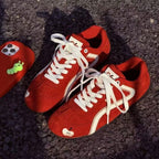 Damen Trendige Sneaker mit sportlichem Design und verspielten Applikationen R&B
