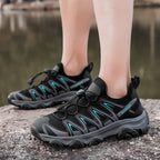 Damen Multifunktionale Outdoor-Sneaker mit praktischem Schnellschnürsystem