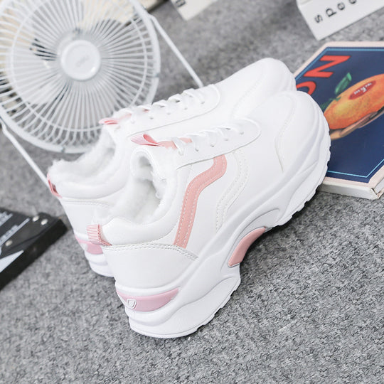 Damen Sportliche Sneakers mit atmungsaktiver Mesh-Oberfläche und gepolsterter Sohle R&B