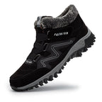 Damen Hochwertige Outdoor-Wanderschuhe mit isoliertem Futter und rutschfester Sohle R&B