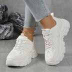 Damen Sportliche Sneakers mit ergonomischem Design und atmungsaktiver Oberflächenstruktur R&B