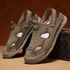Herren Atmungsaktive Freizeit-Sandalen mit rutschfester Sohle und flexiblem Design R&B