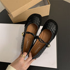 Damen Ballerinas mit modischem geflochtenem Design und eleganter Schleifen-Applikation R&B