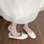 Damen Ballerinas mit verspieltem Schleifendetail und komfortabler Innensohle