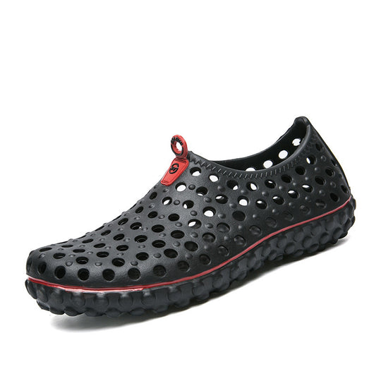 Damen Freizeit-Badeschuhe mit atmungsaktiver Oberflächenstruktur R&B