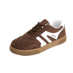Damen Suede Sneakers im sportlich-modernen Design mit rutschfester Sohle R&B