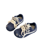 Damen Sportliche Freizeit Sneakers mit pfotenmotivierter Verzierung R&B