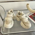 Damen Sneakers mit dämpfenden Klettverschlüssen und atmungsaktiver Obermaterialstruktur R&B