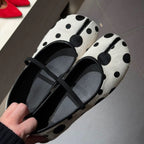 Damen Ballerinas mit trendigem Punktdesign und bequemer Passform R&B