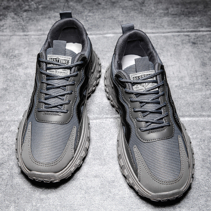 Herren Sportliche Trail-Laufschuhe mit stoßdämpfender Sohle und rutschfester Gummiunterlage R&B
