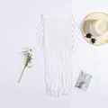 Damen Häkel-Strandponcho mit Fransen und dekorativen Muscheldetails R&B