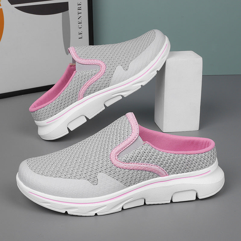 Damen Bequeme Clogs mit atmungsaktivem Mesh-Obermaterial R&B