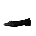 Damen Elegante Ballerinas mit modischem Riemchen und einzigartiger Oberflächenstruktur R&B