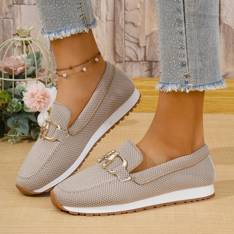 Damen Slip-Ons mit elegantem Dekor R&B