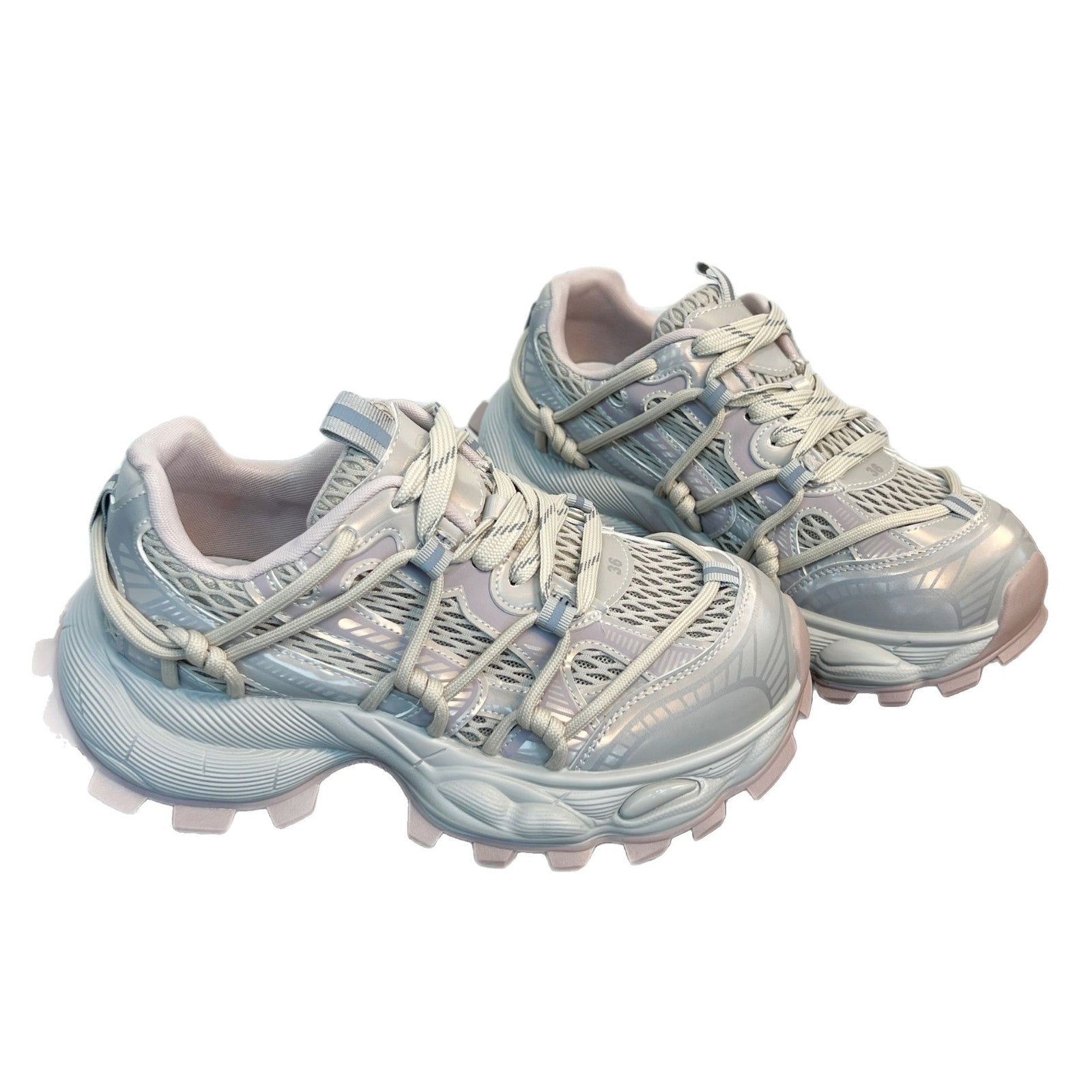 Damen Sportliche Trail-Sneaker mit rutschfester Sohle und atmungsaktivem Obermaterial R&B
