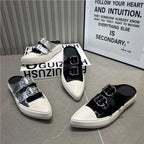 Damen Sneakers mit verstellbaren Schnallen und zeitgemäßem Design R&B