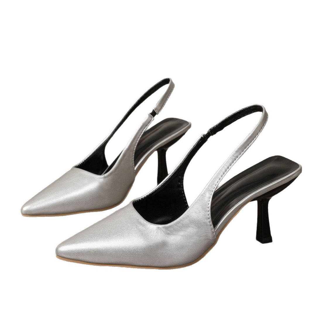 Damen Slingback-Pumps mit elegantem spitzen Design und modischem Absatz R&B