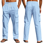 Herren Cargo-Hose mit verstellbarem Bund und praktischen Seitentaschen R&B