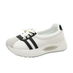 Damen bequeme Sneaker mit atmungsaktivem Obermaterial und dämpfender Laufsohle R&B